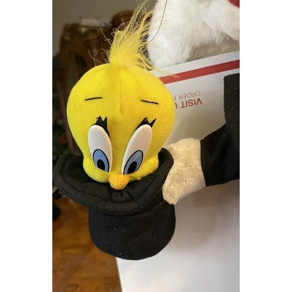 WB Looney Tunes Magician Sylvester w/ Tweety Bird 22" Plush Stuffed Animal Toy - Picture 3 of 10